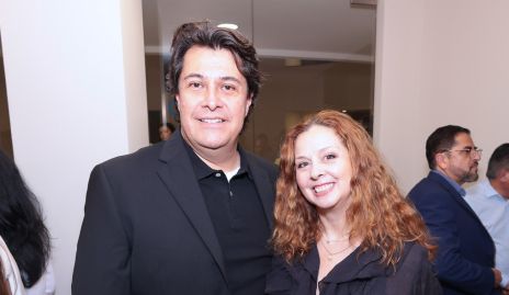  Erick Romero y Giselle Fernández.