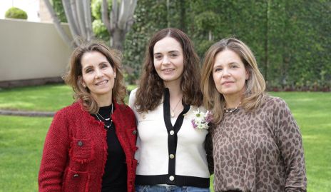  Cristina Ruiz, Gaby Martins y Eva Anaya.