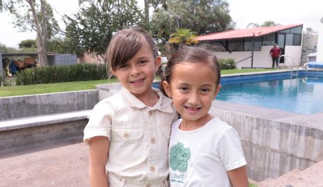  Luciana de León e Inés Rubio.