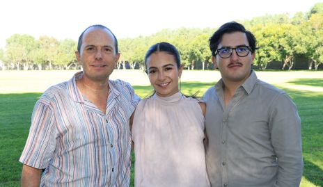  Caco Corripio, Marisol Corripio y Julio Córdova.