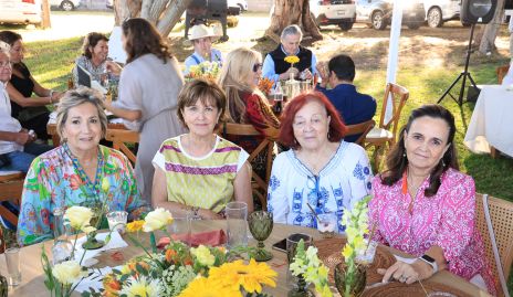  Rebeca Torres, Lucero Motilla, Blanca Romero y Begoña Nodal.