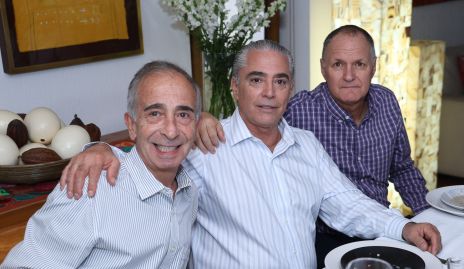  José Medlich, Gerardo Serrano y Jorge García.