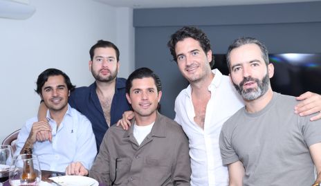  Javier Gómez, José Zendejas, Gerardo Serrano, Chema Gómez y Joaquín Olmos.