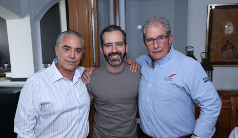  Gerardo Serrano, Joaquín Olmos y Alfonso Galán.