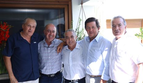  Carlos Brueggeroff, Rafa Olmos, Gerardo Serrano, Chato López y José Luis Hernández.