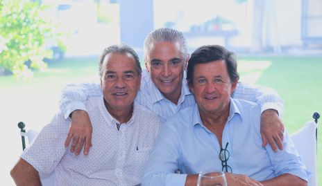  José Luis Hernández, Gerardo Serrano y Chato López.