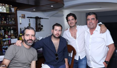  Joaquín Olmos, José Zendejas, Chema Gómez y Javier Gómez.