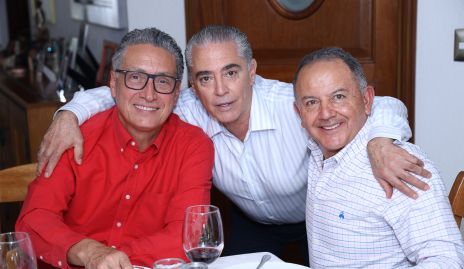  Salvador de la Maza, Gerardo Serrano y Octavio Aguillón.