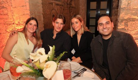  Isabela Hernández, Javier Hernández, Camila Ocejo y Jaime Alvarado.