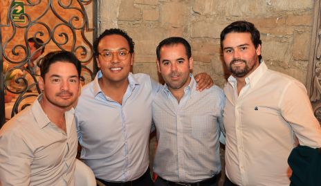  Miguel Torres, Xavier Campos, Fernando y Rodrigo Labastida.