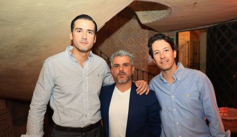 José Iga, José Luis Estrada y Mauricio Dibildox.
