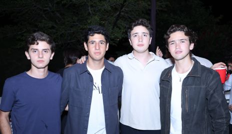  Marcelo Sarquis, Maurcelo Silva, Luis Rico y Leonardo Rico.