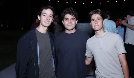  Emilio Castro, César Morales y Mauricio Galván.
