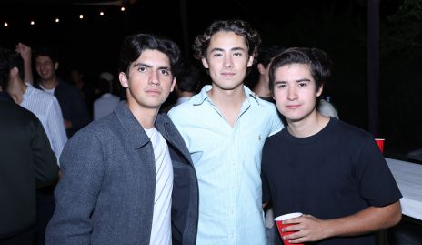  Jesús Conde, Andrés Díaz y Marcelo Villarreal.