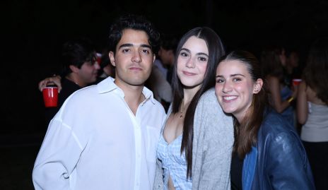 Gerardo Del Valle, Sigrid Zendejas y Emilia Díaz.
