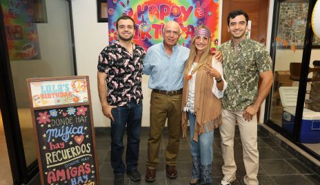  José Córdova, Juan Manuel Córdova, Lula Alvarado y Rodrigo Córdova.