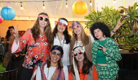  Fina Alcocer, Norma Reyes, Lula Alvarado, Marcela Navarro, Adriana Valle y Sofía Marti.