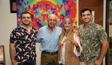  José Córdova, Juan Manuel Córdova, Lula Alvarado y Rodrigo Córdova.