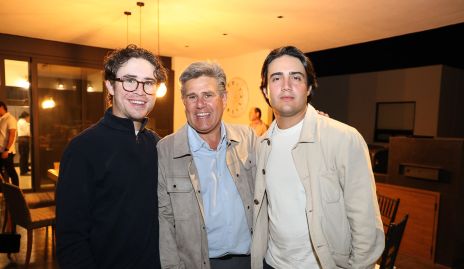  Juan Pablo Abaroa, Galo Galván y Juan Carlos de la Rosa.