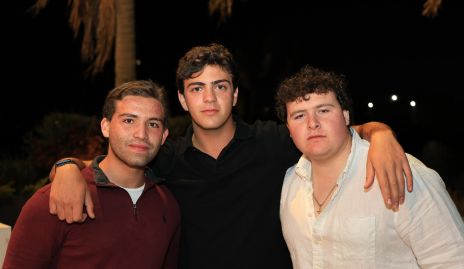  Daniel Carreras, Omar Feres y Emilio Heinze.