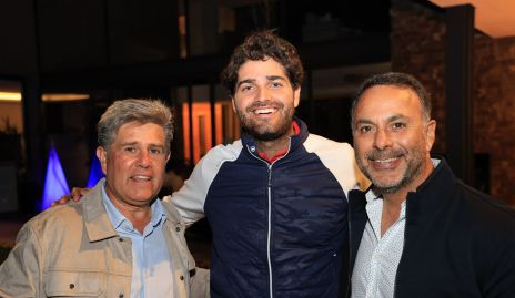  Galo Galván, Santiago Gómez y Jaime Delsol.