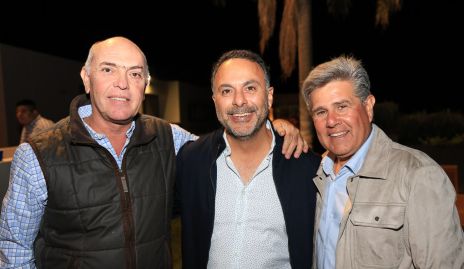  Caly Hinojosa, Jaime Delsol y Galo Galván.