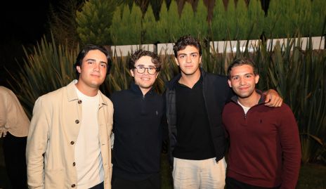  Juan Carlos de la Rosa, Juan Pablo Abaroa, Omar Feres y Daniel Carreras.