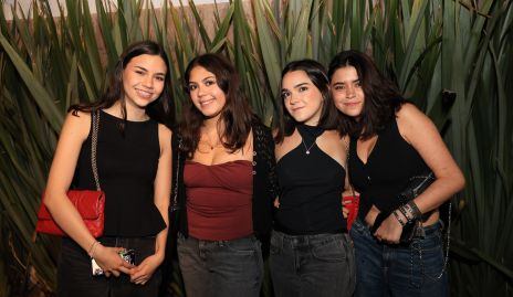  Gianna, Isabela, Rocío y Paulina.