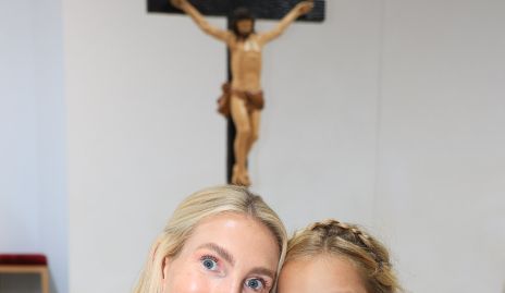  Carla Huber y María José Cortés.