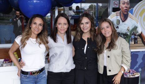 Daniela Díaz de León, Hortensia López, Ale Díaz de León y Guadalupe Vázquez.