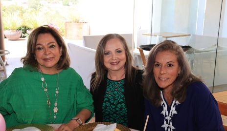  Mireya Fernández, Isabel Camargo y Adriana Cortina.