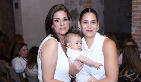 Mariloli Lozano, Diego y Ana Pao Bravo.