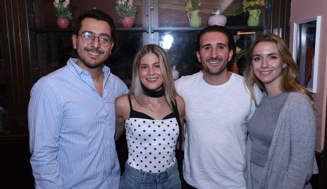  Saúl Payan, Mariane Kick, Jorge Pablo Martínez y Faustina Villarreal.