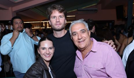  Carola García, Jorge García y Oscar Villarreal.