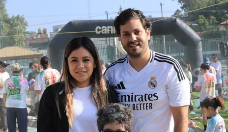  Estefanía López, Javier y Santiago Medlish.