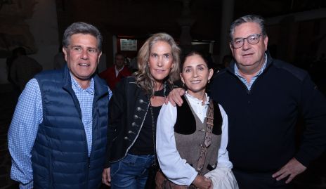  Galo Galván, Claudia Quiroz, Vero Conde y Jacobo Payán.