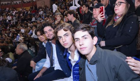  Mauricio Galván, Patricio Vera, Carlos Hinojosa y Diego Payán.