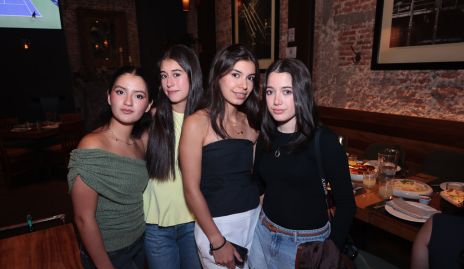  Analú Mier, Gala Lozano, Romina Villaseñor y Vale Dauajare.