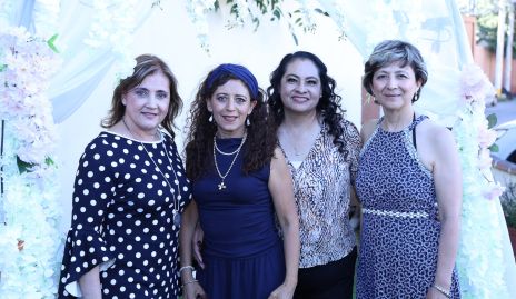  Rocío Ruiz, Norma Narváez, Aracely Negrete y Maribel Tello.
