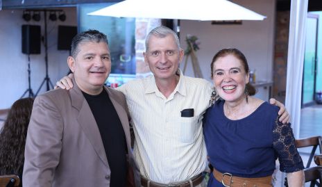  Gilberto González, Pepe García y Chachis Gordoa.