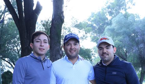  Marcelo Garza, Eduardo Lozano y Horacio Muñoz.