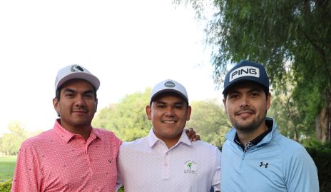  José Guzmán, Eduardo Ríos y Ricardo Espinosa.