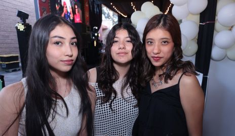  Natalia Escamilla, Isabela Gámez y Ana Calzada.