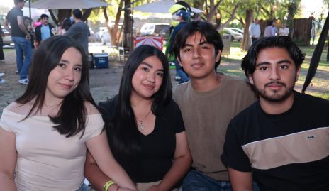  Dalia Sánchez, Sofía Martínez, Sebastián Hernández y Javier Mata.