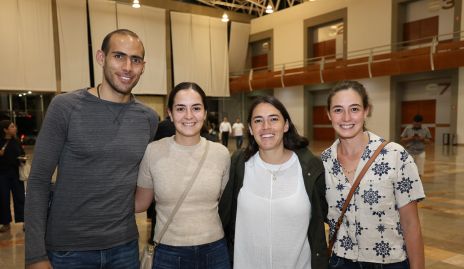  Andrés Navarro, Paulina Reynoso, Elizabeth González y María Reynoso.
