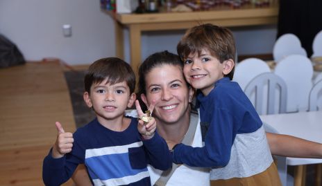  Luca Romo, Fernanda Muñiz y Said Romo.