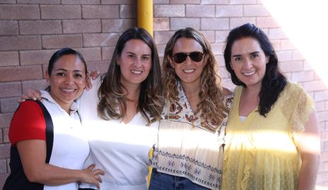  Dulce Sánchez, Isabel López, Priscila González y Gabriela Viramontes.