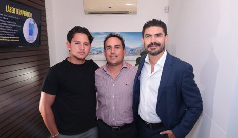  David Mejía, Gilberto Mejía y Urruti Contreras.