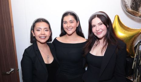  Fernanda Dávila, Nayeli Martínez y Sandra Bailes.