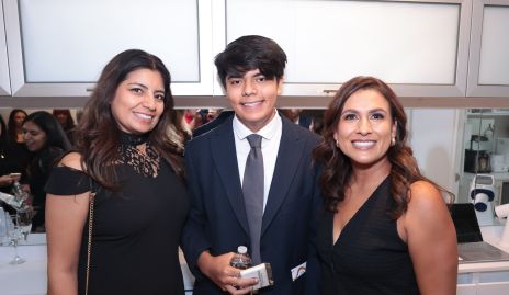  Georgina Guerrero, Fernando Rojo y Samantha Anguiano.
